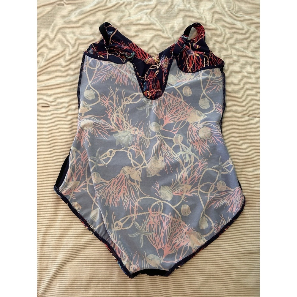 Miraclesuit Blockbuster One Piece 20 Swimsuit Sea Treasures Slimming Control - Picture 9 of 12